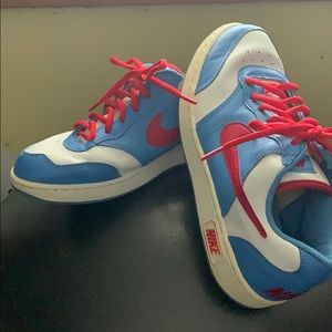 Red, white, & blue 7 Nike sneakers